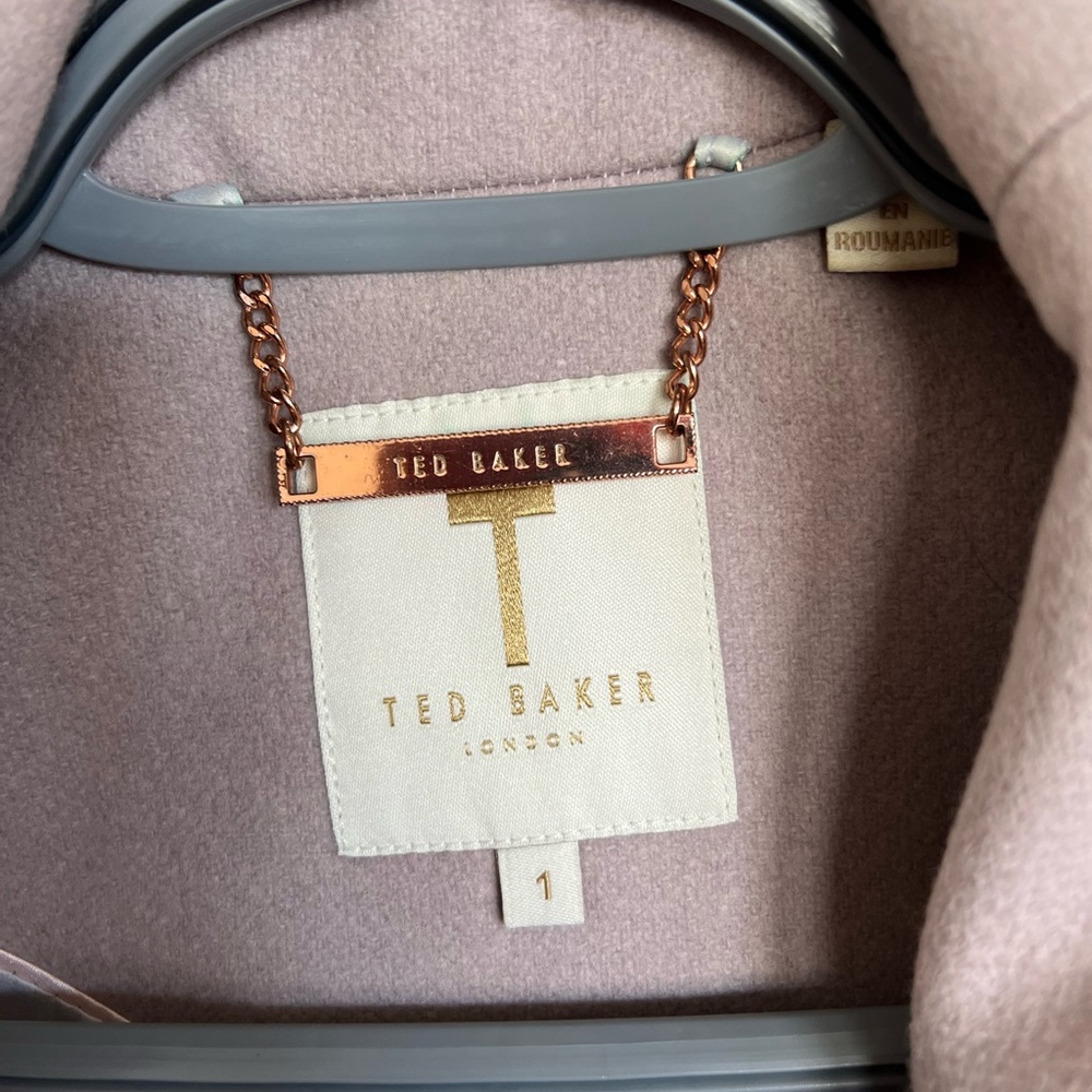 Ted Baker long line Size 1 coat - Picture 6 of 9